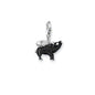 Thomas Sabo Charm Pendant Pig Lucky Black