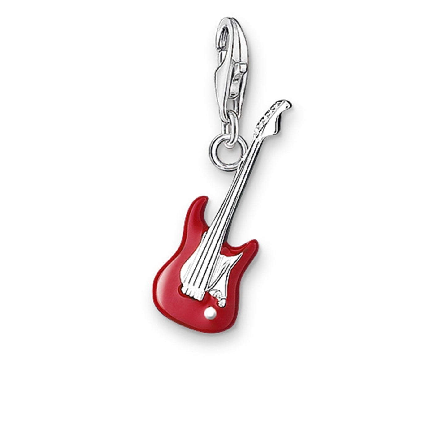 Thomas Sabo Charm Pendant Red Guitar