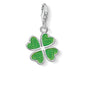 THOMAS SABO Charm "Green Cloverleaf"