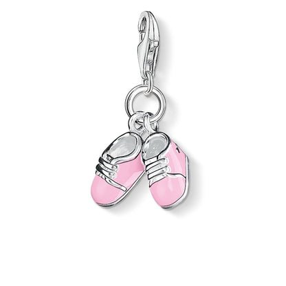 Thomas Sabo Charm Pendant "Pink Baby Shoes"