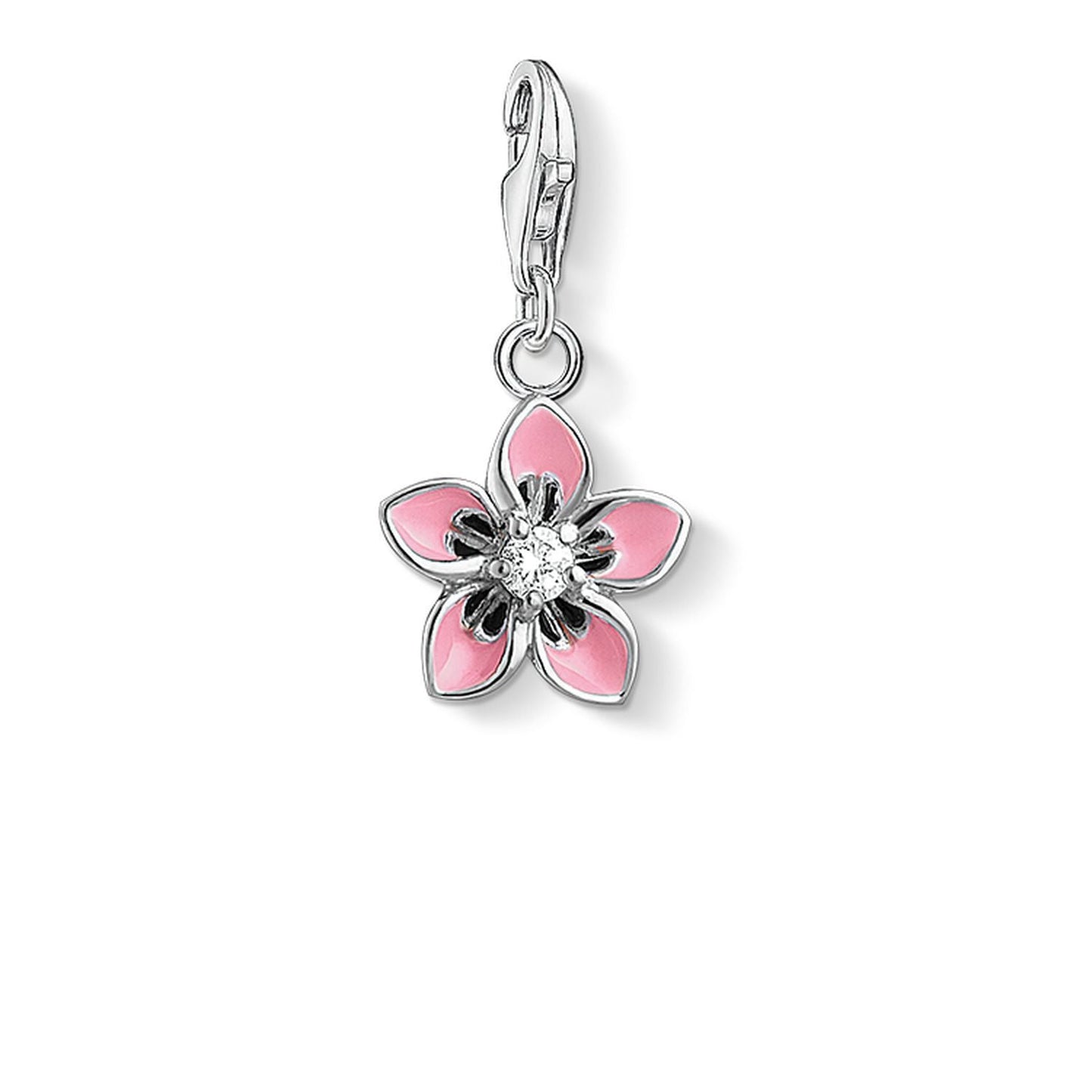 Thomas Sabo Charm Pendant "Pink Flower"