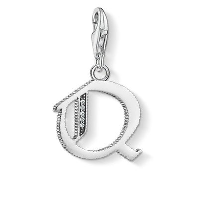 Thomas Sabo Charm Pendant "Letter Q Silver"