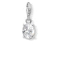 Thomas Sabo Charm Pendant White Stone Oval