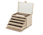 Wolf Caroline E-Large Jewellery Case Ivory