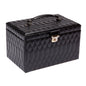 Wolf Caroline E-Large Jewellery Case Black