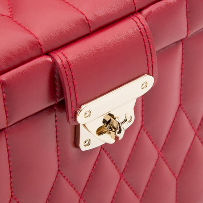 Wolf Caroline Medium Jewellery Case Red