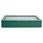 Wolf Sophia Jewellery Box with Window Forest Green