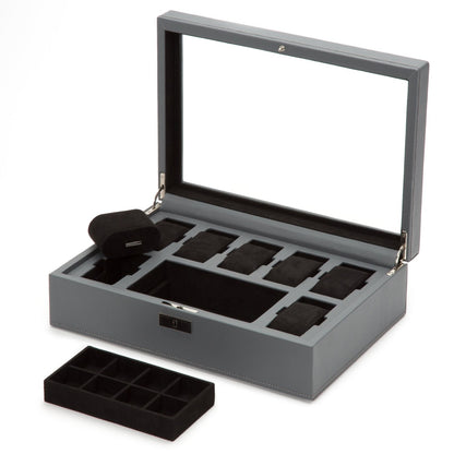 Wolf Howard Watch Box Grey