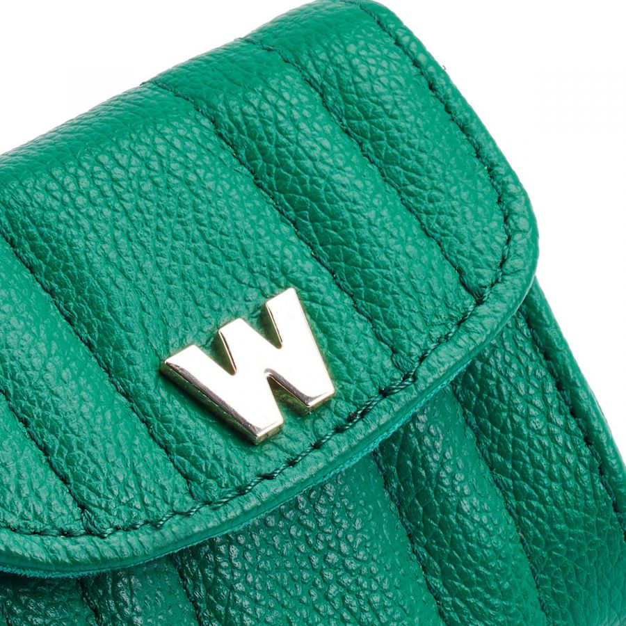 Wolf Mimi Earpods Case with Wristlet Green