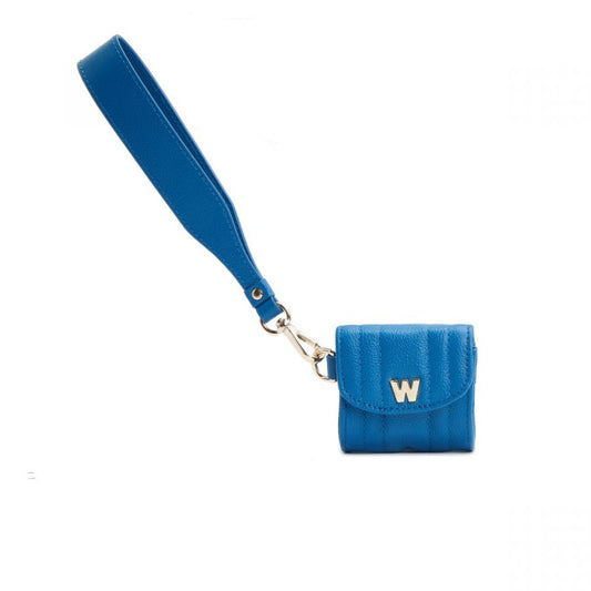 Wolf Mimi Earpods Case with Wristlet Blue