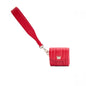 Wolf Mimi Earpods Case with Wristlet Red