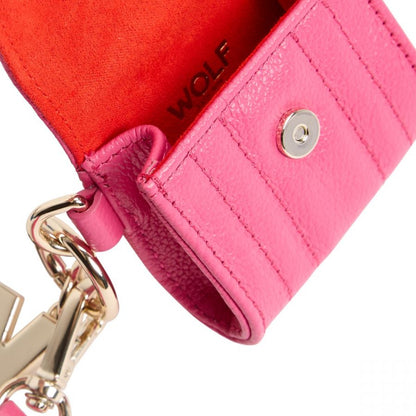 Wolf Mimi Earpods Case with Wristlet Pink