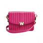 Wolf Mimi Mini Bag with Wristlet & Lanyard Pink