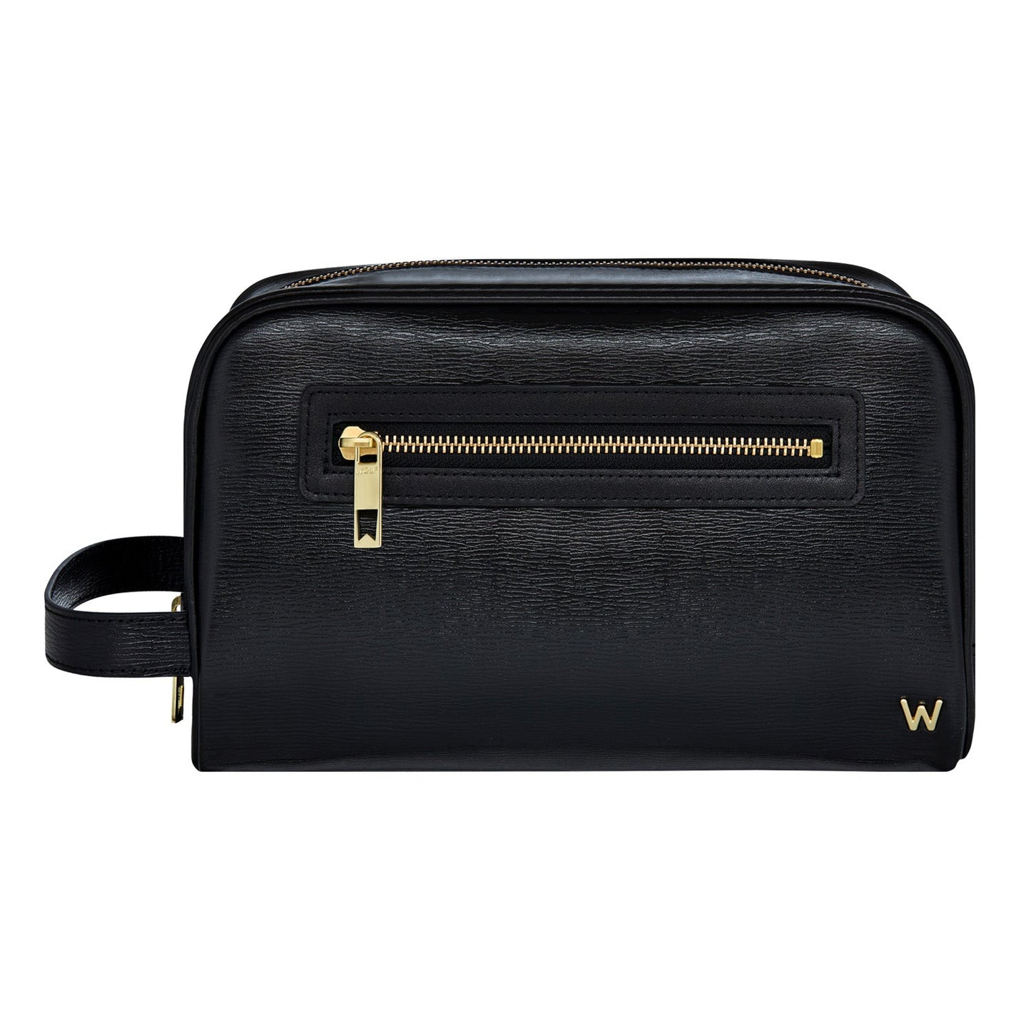 Wolf W Logo Washbag Black