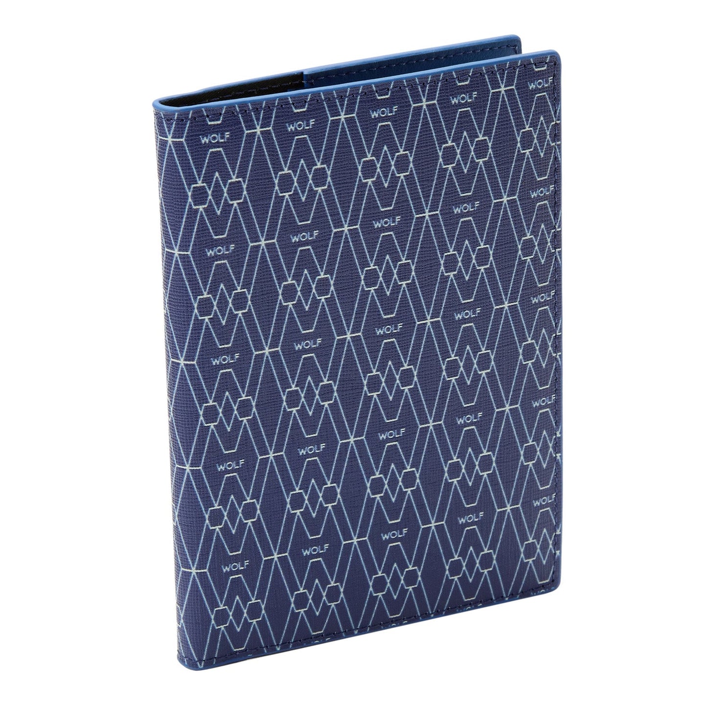 Wolf Signature Passport Sleeve Blue