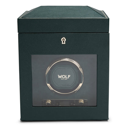 Wolf Brit Racing Green Single Watch Winder