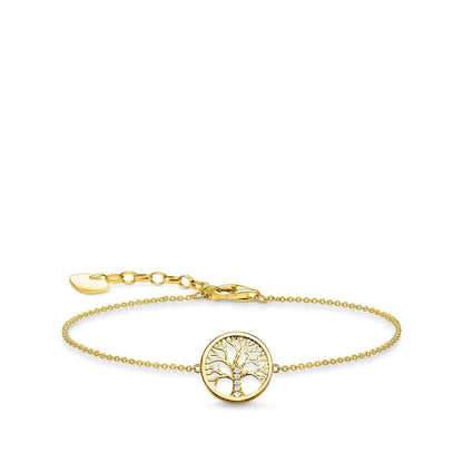 Thomas Sabo Bracelet "Tree of Love Gold"