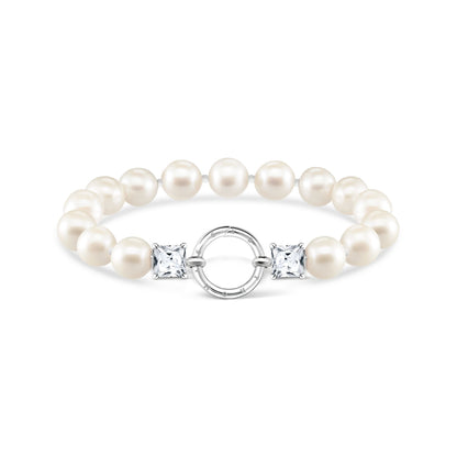 THOMAS SABO Bracelet pearls silver