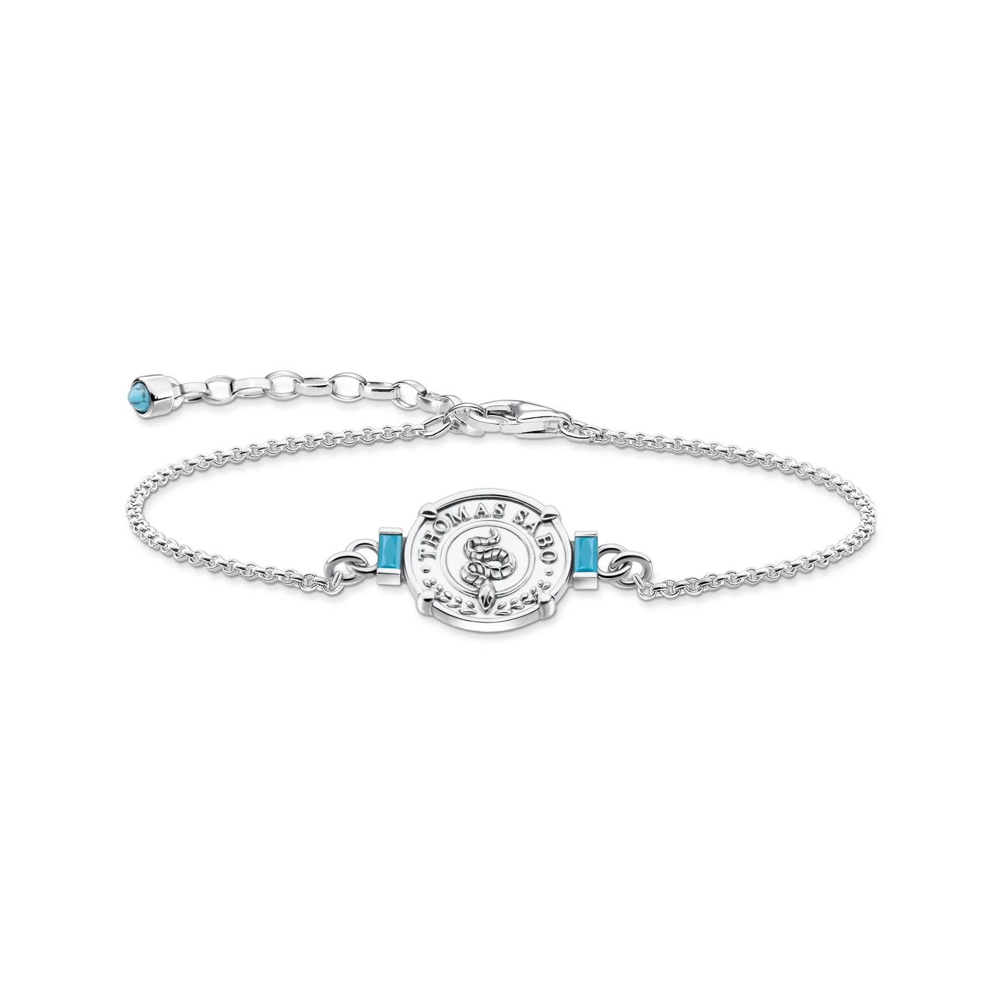 THOMAS SABO Turquoise Coin Bracelet