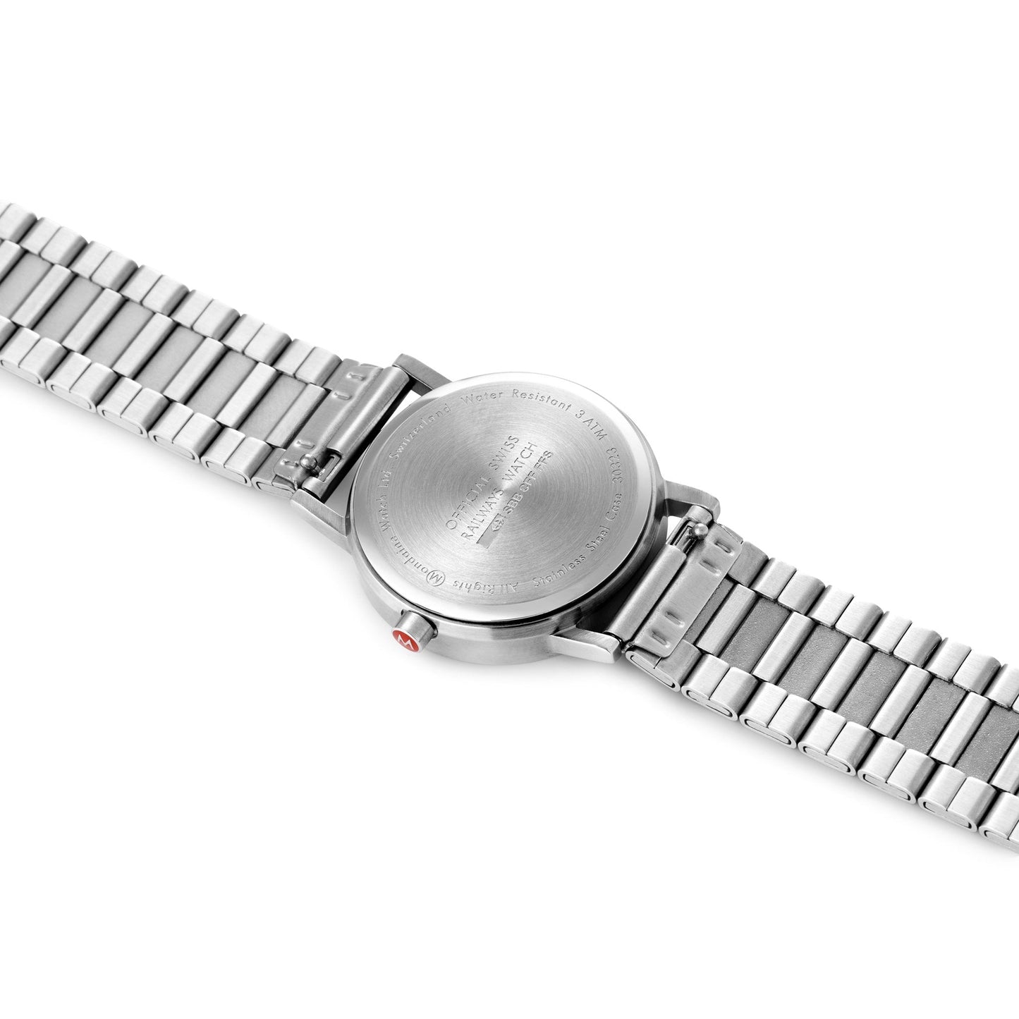 Mondaine Official Classic 36mm Silver Stainless Steel watch