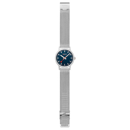 Mondaine Official Swiss Railways Classic Deep Blue 36mm Watch