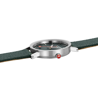 Mondaine Official Swiss Railways Classic Green 36mm Watch