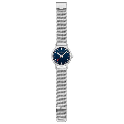 Mondaine Official Swiss Railways Classic Deep Blue 40mm Watch