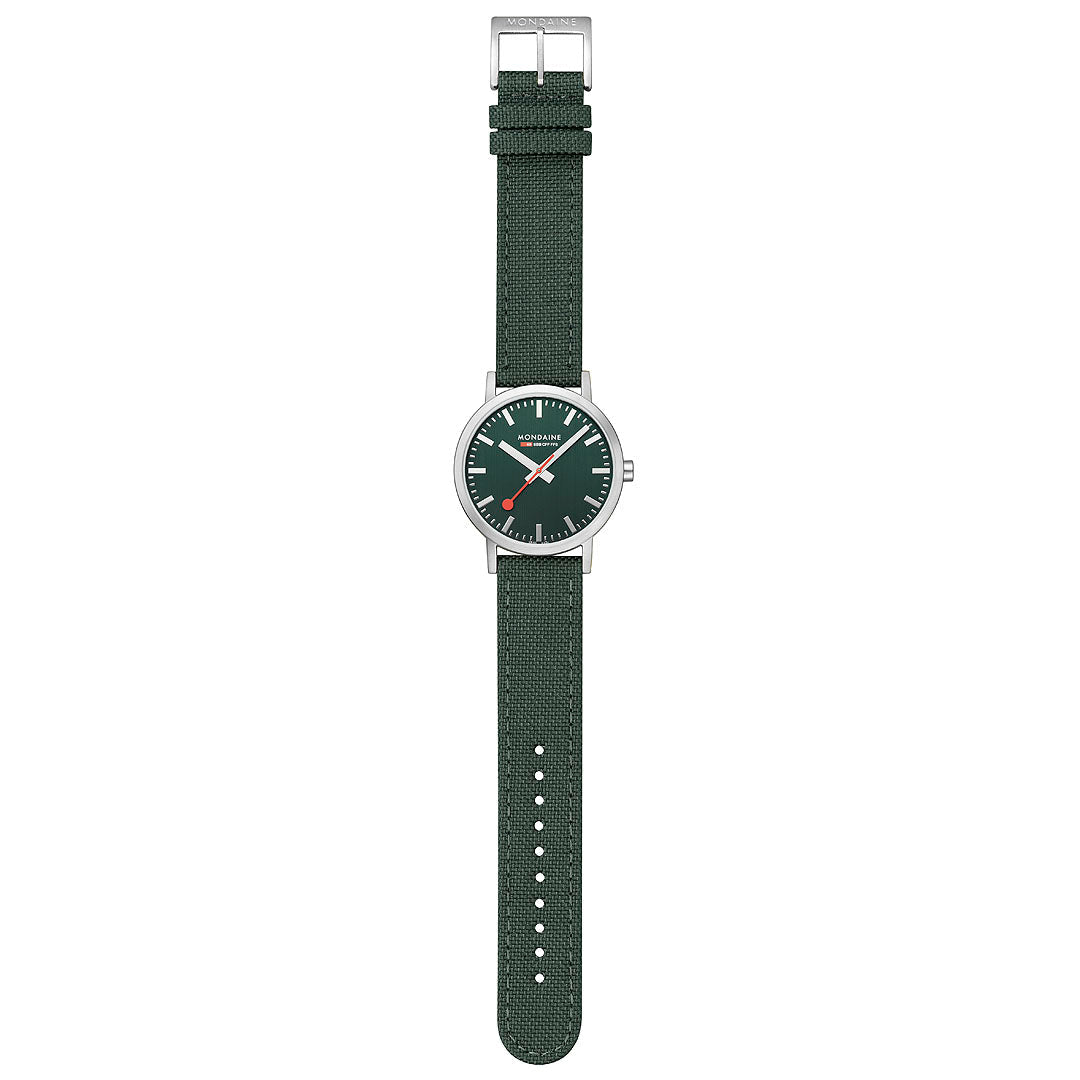 Mondaine Official Swiss Railways Classic Forest Green 40mm Watch