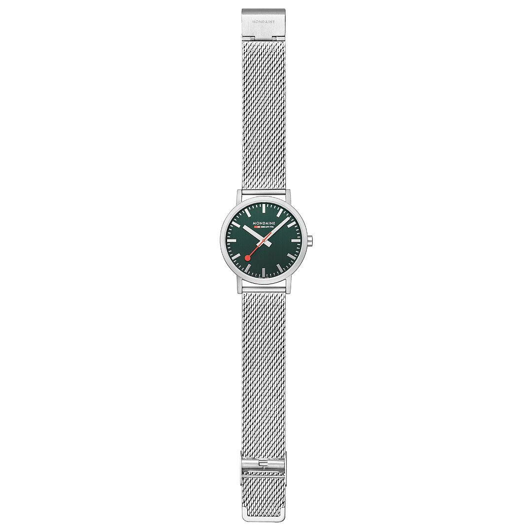 Mondaine Official Swiss Railways Classic Forest Green 40mm Watch