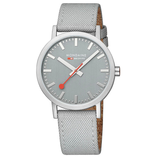 Mondaine Official Swiss Railways Classic Grey 40mm Watch