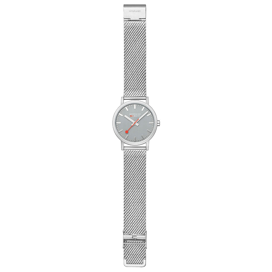 Mondaine Official Swiss Railways Classic Grey 40mm Watch