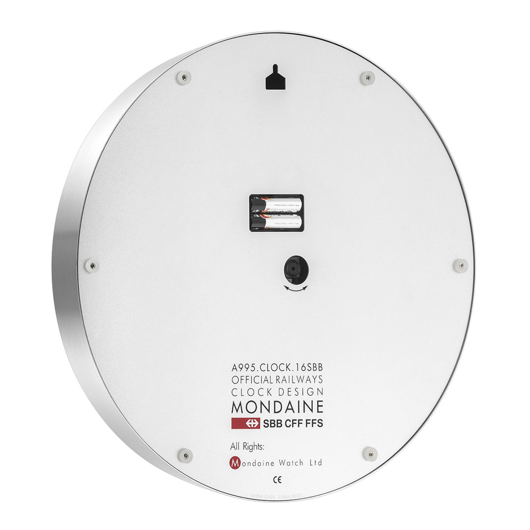 Mondaine Official Swiss Railways Wall Clock