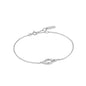 Ania Haie Silver Wave Link Bracelet