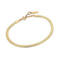 Ania Haie Gold Flat Snake Chain Bracelet