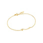 Ania Haie 14kt Gold Magma Single Diamond Bracelet