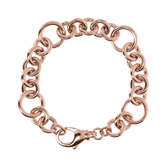 Bronzallure Bracelet with Chain and Rings