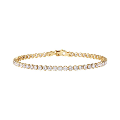 Bronzallure Altissima Tennis Golden Bracelet