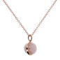 Bronzallure Cabochon Cut Genuine Gemstone Pendant Necklace