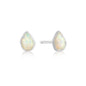 Ania Haie Opal Colour Stud Earrings - Silver