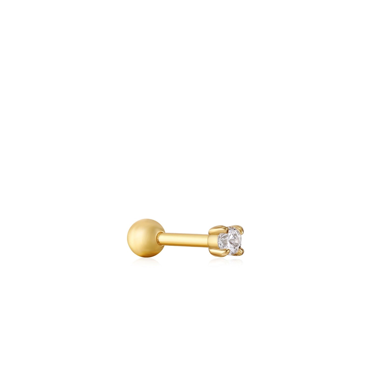 Ania Haie Gold Sparkle Barbell Single Earring