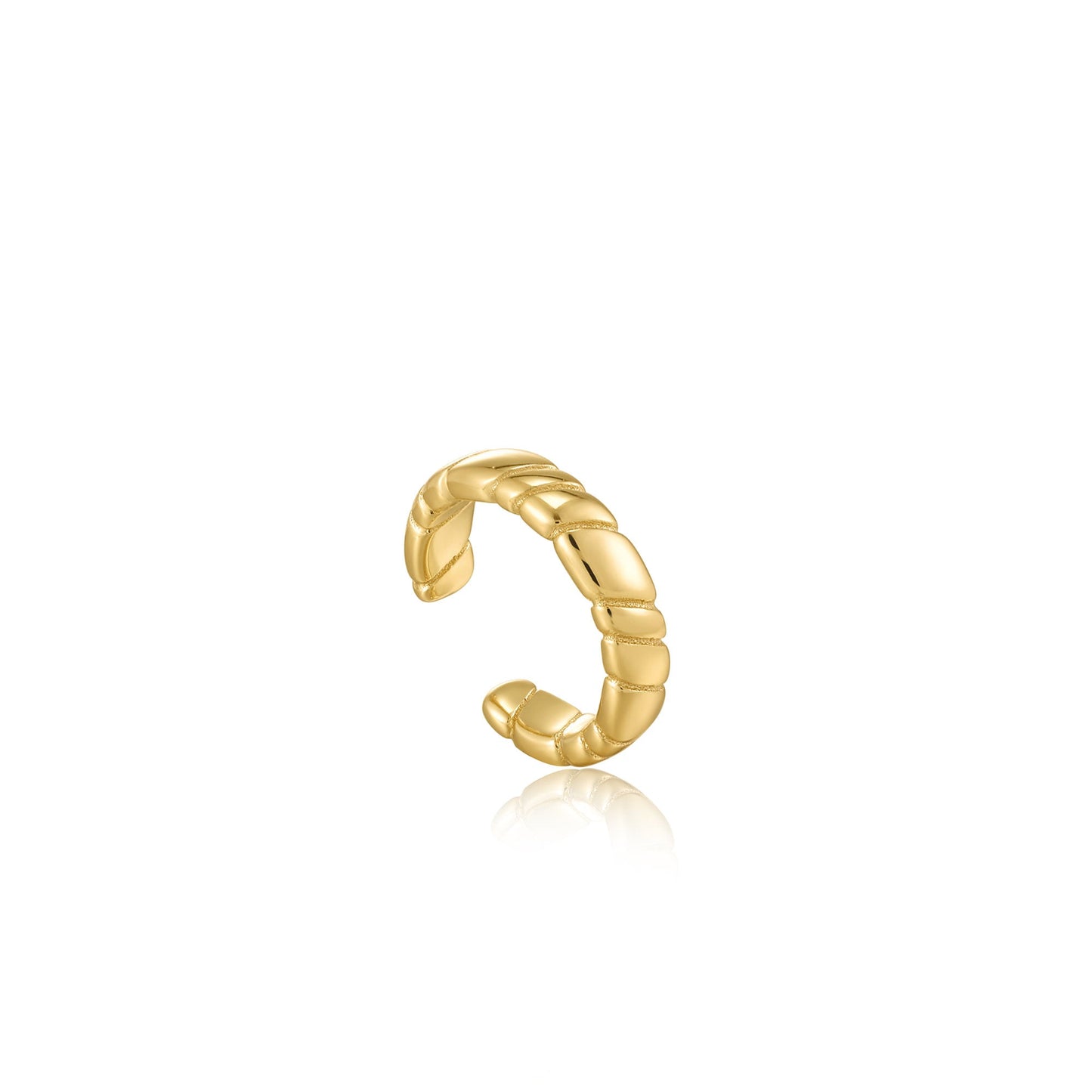 Ania Haie Gold Smooth Twist Ear Cuff