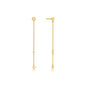 Ania Haie 14kt Gold Disc Drop Earrings