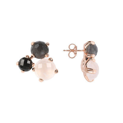 Bronzallure Trilogy Felicia Stud Earrings