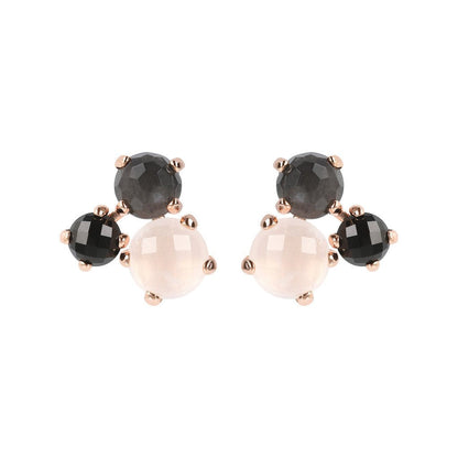 Bronzallure Trilogy Felicia Stud Earrings