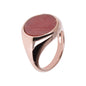 Bronzallure Gemstone Disc Rings