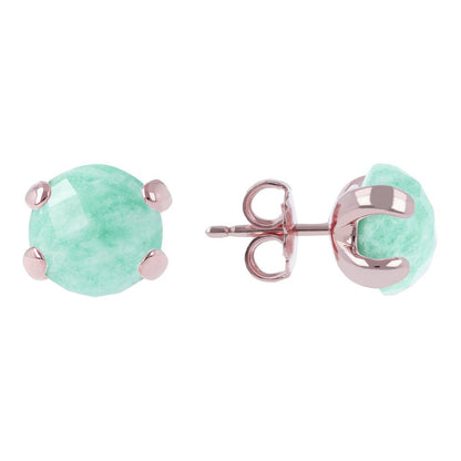 Bronzallure Gemstone Stud Earrings