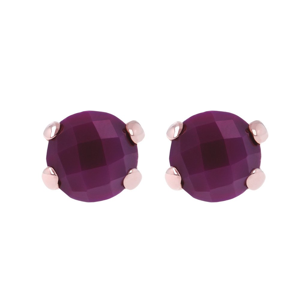 Bronzallure Gemstone Stud Earrings