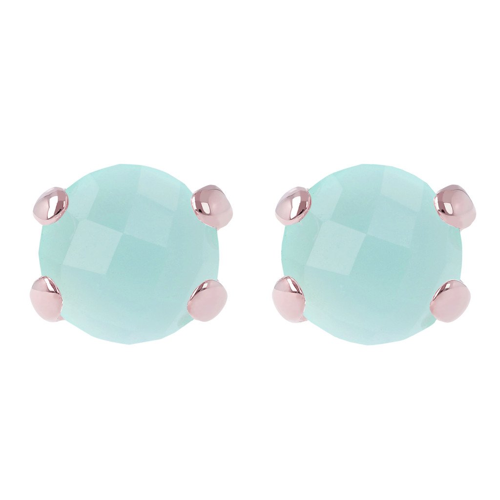 Bronzallure Gemstone Stud Earrings