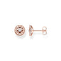 THOMAS SABO Sparkling Circles Rose Gold Earrings