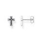 Thomas Sabo Ear Studs Cross Black